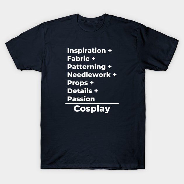 Cosplay Equation T-Shirt by PerlerTricks